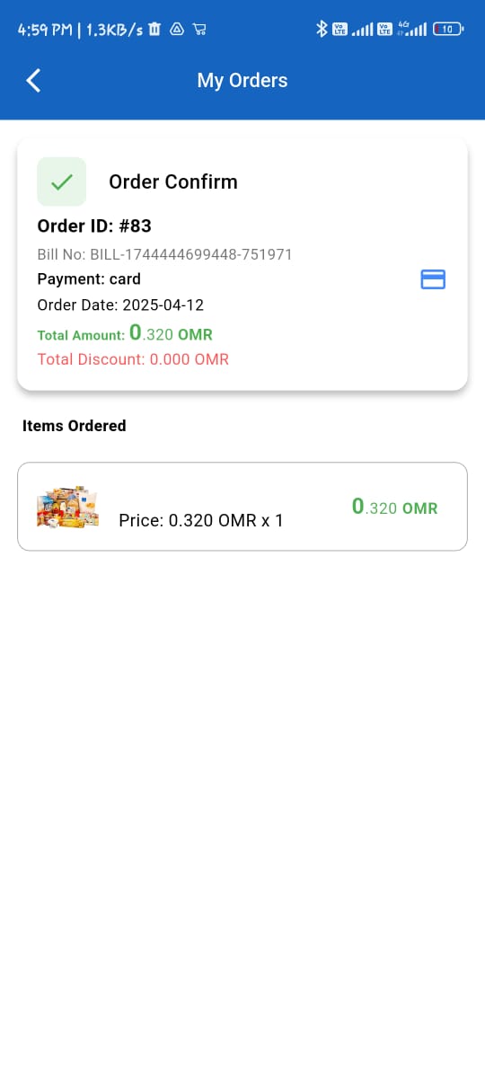 More detailed order history to see the what items are ordered
