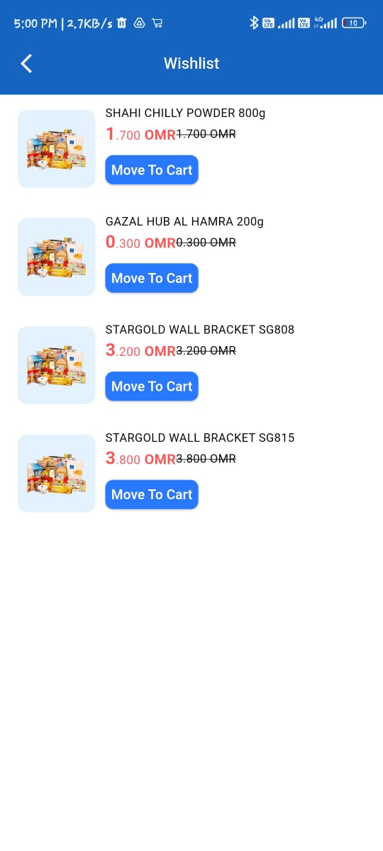 Wishlist your favourite item or for purchasing later.